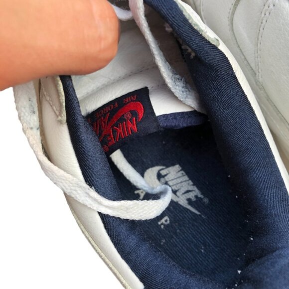 Vintage 2000 Nike Air Force 1 Low 'Navy Obsidian' Size 10 - Picture 6 of 7